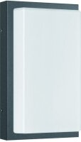 LCD Automatikleuchte LB24 Edelstahl IP44 graphit m.Sensor