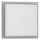 LCD Wandleuchte LB24 2xE27 max 40W IP44 Hellgrau