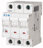 EATON Leitungsschutzschalter PXL-C50/3 C50A 3polig