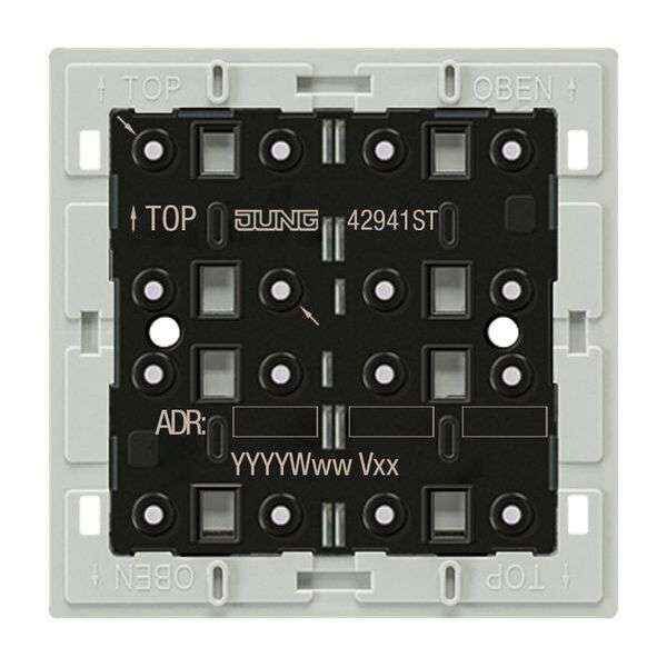 JUNG Tastsensormodul 42941ST KNX Universal 4fach