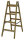 PROT Holz-Stehleiter PHSPSL24 Sprossen 2x4 L:1,2m
