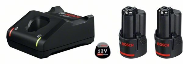 BOSCH Starter-Set GAL 12V-40 2xGBA 12V 3.0Ah