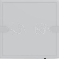 GIRA Tastsensor KNX 4 Komfort 1f TS4 Anthrazit