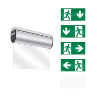 ESYLUX LED-Notleuchte SLC EL 3h 25m IR SC/C SM
