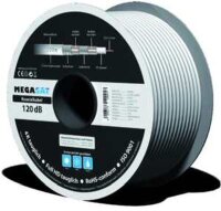 MEGASAT Koaxialkabel 120dB 7,2mm 4fach 500m Spule