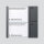 SIEDLE Tastenmodul BTM 650-02 DG dunkelgrau-glimmer 2fach