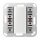 JUNG Tastsensormodul A52911ST KNX Universal 1fach