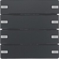 BERKER Tastsensor 80144326 4fach Komfort Q.x ant samt