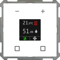 MDT Raumtemperaturregler KNX Smart 63 mit Farbdisplay...