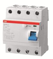 ABB FI-Schutzschalter F204A-63/0,03L 4polig