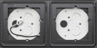 GIRA AP-Gehäuse 5502910 2Module 1x2 Anthrazit