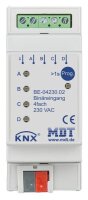 MDT Bin&auml;reingang BE-04230.02 4fach 2TE REG
