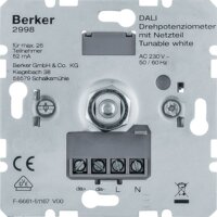BERKER Drehpotenziometer 2998 DALI Tunable white mit...