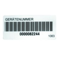 FLUKE Barcode-Aufkleber 250 St. auf Rolle