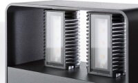 LCD LED-Wandleuchte LB24 graphit 4x3,5W 960lm 3000K