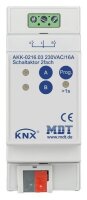 MDT Schaltaktor AKK-0216.03 2fach 2TE REG 16A 230VAC