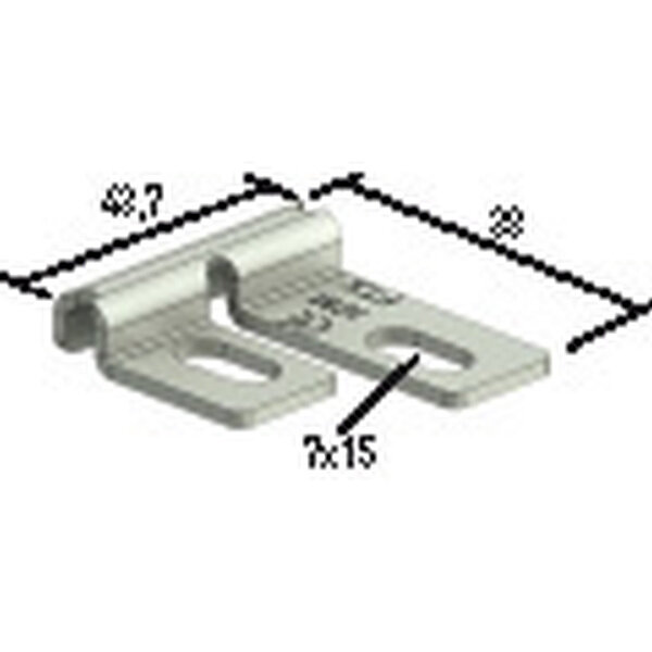 CABLOFIL Bodenbefestigung FTX V4A