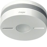 HAGER Funk-Dualwarnmelder TG551A Komfort Q weiss