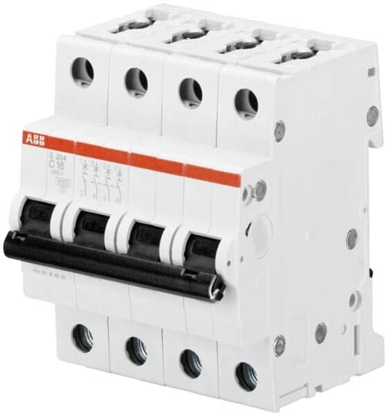 ABB Leitungsschutzschalter S204-C16 C16A 4polig 6kA