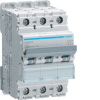 HAGER Leitungsschutzschalter NCN332 3polig C32A 10kA 3M