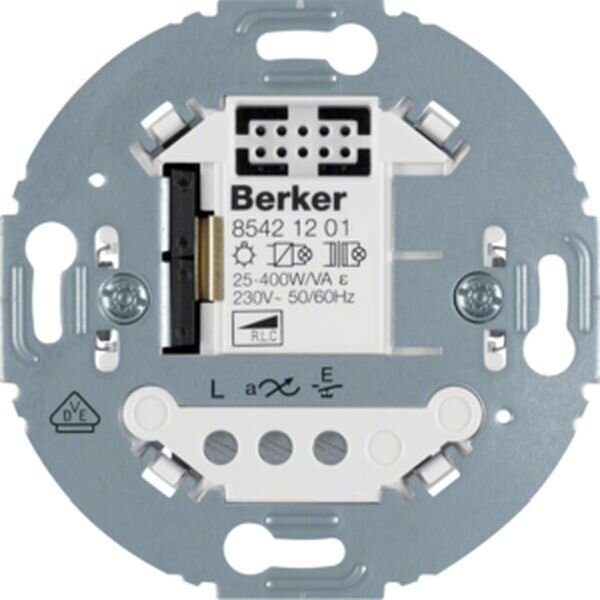 BERKER Universaltastdimmer 85421201 1fach mit rundem Tragring