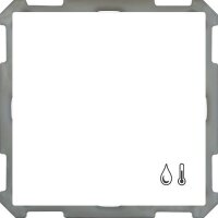MDT Raumtemperatur-/Feuchtesensor KNX 63 Studioweiß...