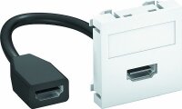 OBO Multimediaträger HDMI MTG-HD F RW1 m. Kabel...