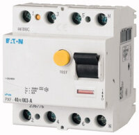 EATON FI-Schutzschalter PXF-63/4/003-A 4polig 63/0,03A