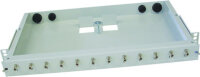 Paschke Datensysteme 19 1HE Spleissbox RAL7035 ausz. mit...