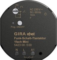 GIRA Funk-Schalt-/Tastaktor 542300 eNet Mini 1fach