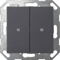 GIRA Wippe 517328 KNX Taster 2f System 55 Anthrazit