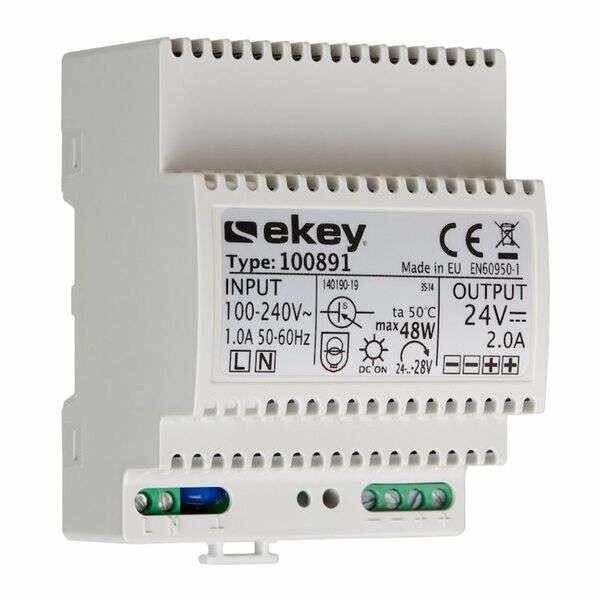 EKEY Hutschienennetzteil 100891 230VAC - 24V DC 2A