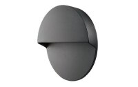 SG Leuchten LED-Wandleuchte LB24 Arlon Round schwarz 3000K