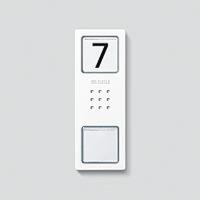 SIEDLE Gehäuseoberteil CA 850-1 W signalweiss