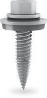 K2 Systems Schraube Gewindeformend mit Dichtscheibe 6x25