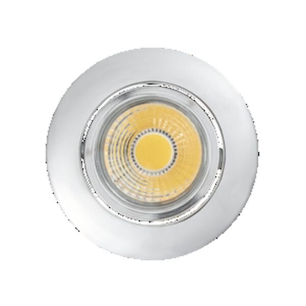 NOBILE LED-Deckeneinbaustrahler LB24 A 5068 T Flat chrom 8W 930 38&deg;