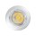NOBILE LED-Deckeneinbaustrahler LB24 A 5068 T Flat chrom 8W 930 38&deg;
