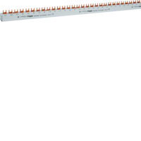 HAGER Phasenschiene KDN450E 3poilig+N 80A 58m