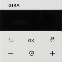 GIRA Raumtemperaturregler S3000 RTR Display System 55...