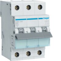 HAGER Leitungsschutzschalter MBN340 3polig B40A 6kA