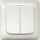 ELTAKO Funktaster FT55R-weiss Reflex+Duro mit W+DW