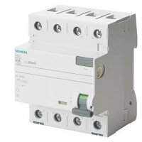 SIEMENS FI-Schutzschalter 5SV3744-6 40/0,5A 4polig