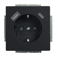 BUSCH-JAEGER USB-Steckdose SCHUKO 20 EUCB2USBAC-885 A+C