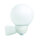 ESYLUX Wandleuchte LB24 AL GARDA WL OP MD ws