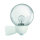 ESYLUX Wandleuchte LB24 AL MONZA WL TR MD ws