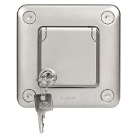 LEGRAND Steckdose 077839 mit Schloss SK IP44
