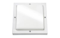 SG Leuchten Wandleuchte LB24 Bassi weiß-matt E27 CFL