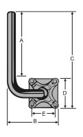 KATHREIN SAT-Wandhalter ZAS 63