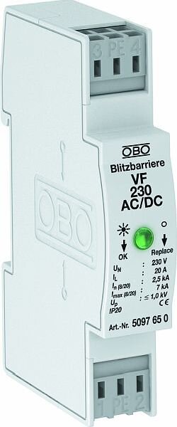OBO Blitzbarriere VF230-AC/DC MSR-Schutz