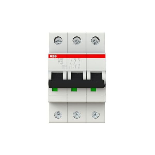 ABB Leitungsschutzschalter S203-B50 B50A 3polig 6kA